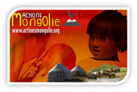  Actions Mongolie est une ONG lyonnaise qui apporte une aide médicale aux nomades de la steppe mongole, notamment aux enfants, et une formation par compagnonnage aux médecins locaux.